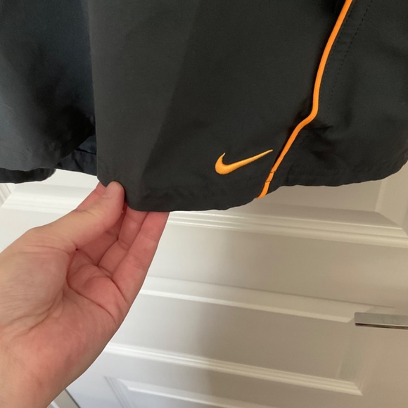 Men’s Nike Swim Trunks - Grey/Orange - Size XXL - Picture 4 of 13